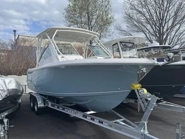 2026 Sailfish® 245 DC — front three-quarter view
