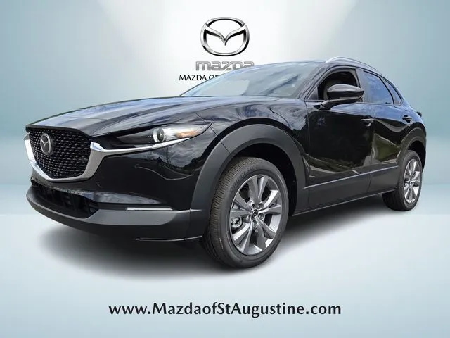 2026 Mazda CX-30 2.5 S Preferred in Black — front three-quarter view