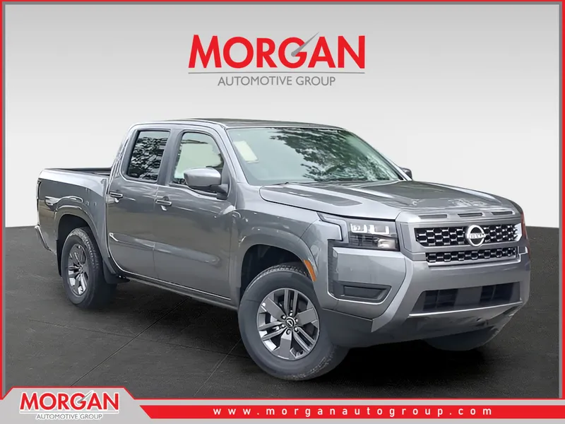 2026 Nissan Frontier SV in Gray — front three-quarter view