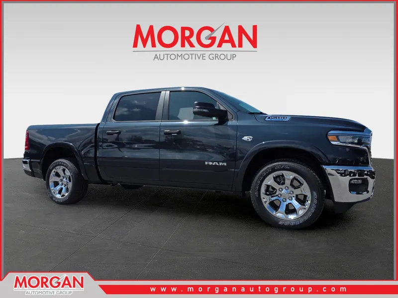 2026 Ram 1500 Big Horn/Lone Star in Blue — front three-quarter view