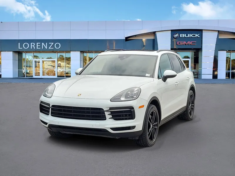 2020 Porsche Cayenne NA in Other — front three-quarter view