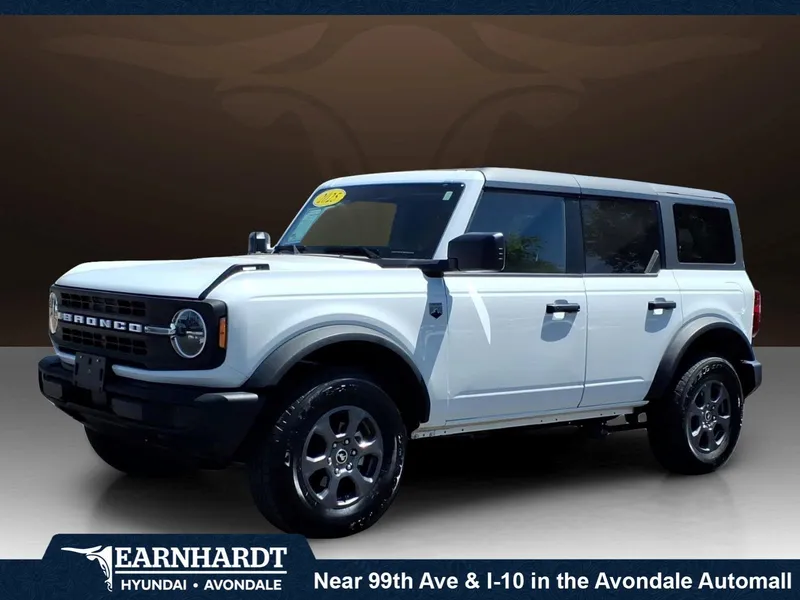 2025 Ford Bronco Big Bend***BEAST MODE!!! in Oxford White — front three-quarter view