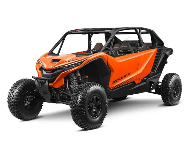 2026 CFMOTO ZFORCE Z10-4 — front three-quarter view