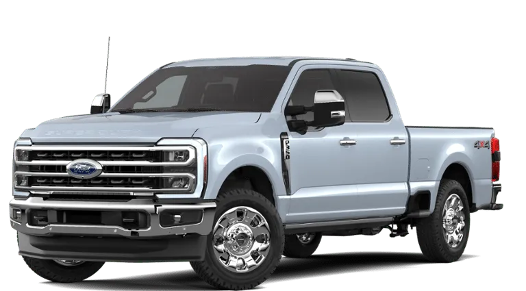 2026 Ford F-350SD King Ranch in Brown — front three-quarter view
