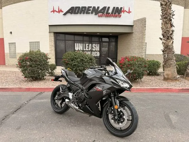 2026 Kawasaki Ninja® 650 — front three-quarter view