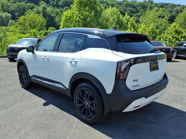 2026 Nissan Kicks — rear three-quarter view