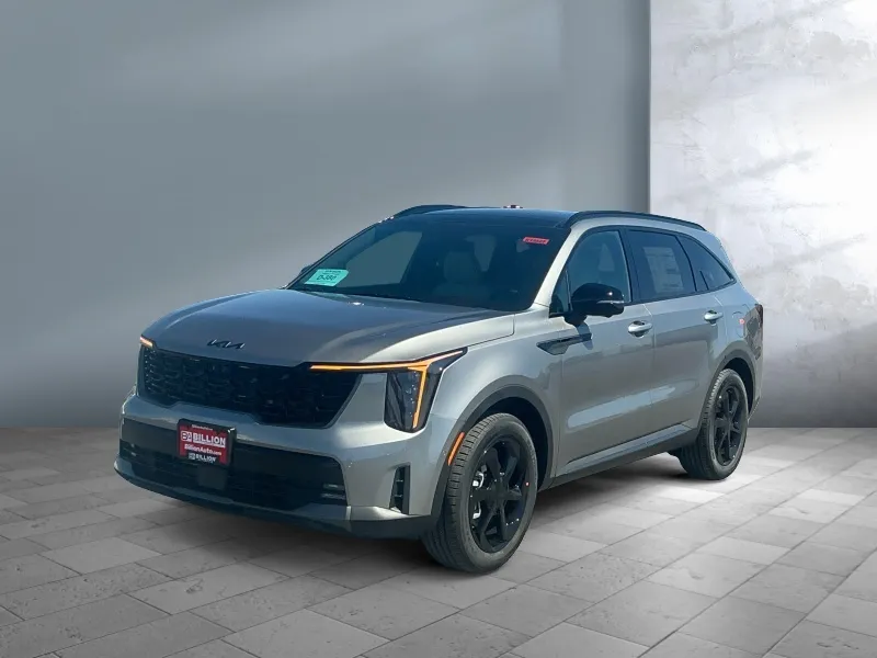 2026 Kia Sorento Hybrid — front three-quarter view