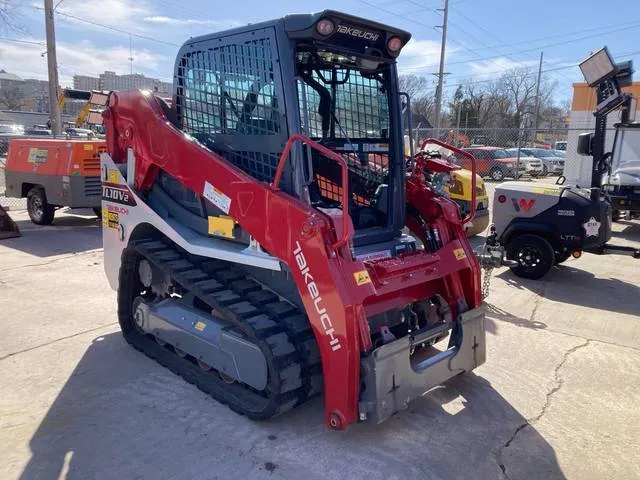 2024 Takeuchi TL10V2 — front three-quarter view