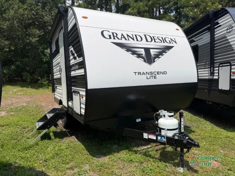 2027 Grand Design Transcend Lite — front three-quarter view