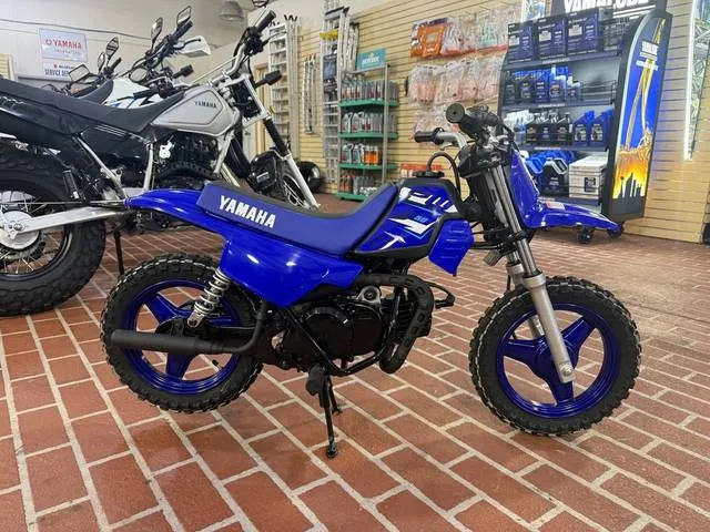 2026 Yamaha PW50 — front three-quarter view