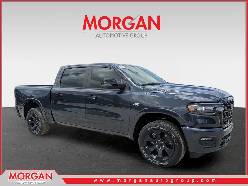 2026 Ram 1500 Big Horn/Lone Star in Blue — front three-quarter view