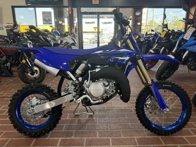 2026 Yamaha YZ65 — front three-quarter view