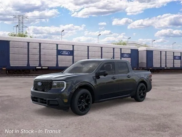 2026 Ford Maverick Lariat® in Shadow Black — front three-quarter view