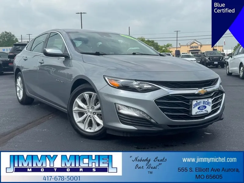 2025 Chevrolet Malibu LT 1LT in Sterling Gray Metallic — front three-quarter view