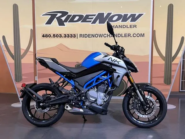 2026 CFMOTO 300NK — front three-quarter view