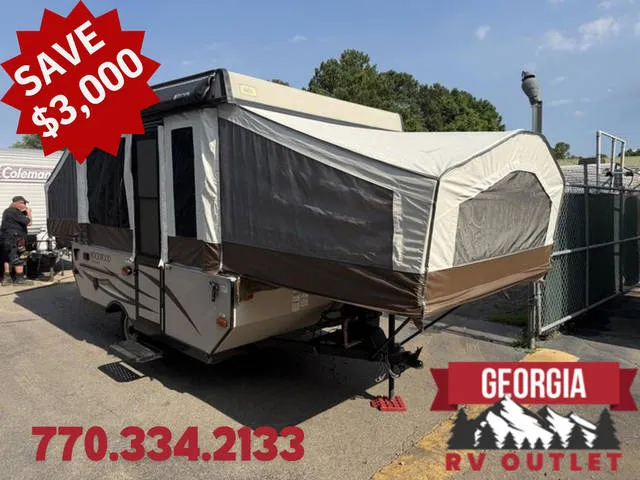 2017 Forest River Rockwood Tent Camper 1940LTD — front three-quarter view