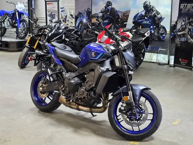 2026 Yamaha MT-09 — front three-quarter view