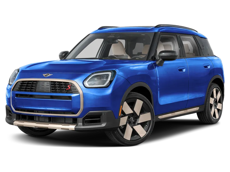 2026 MINI COUNTRYMAN OXFORD EDITION in Blazing Blue Metallic — front three-quarter view