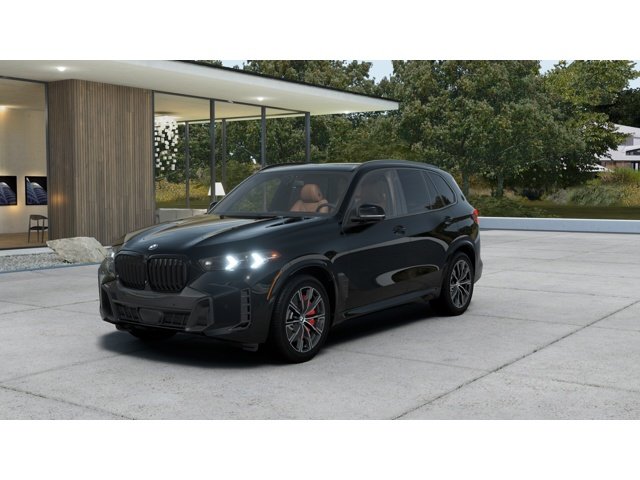 2026 BMW X5 xDrive40i in Black Sapphire Metallic — front three-quarter view
