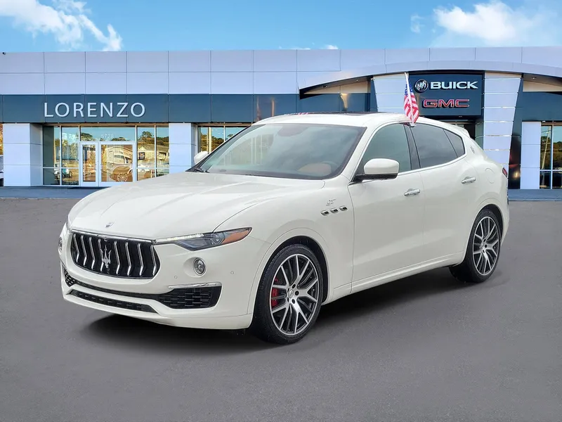 2022 Maserati Levante GT in White — front three-quarter view