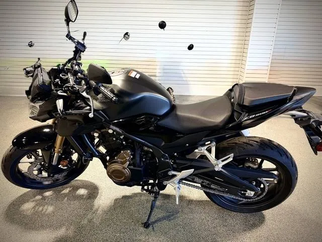 2023 Honda® CB500F — front three-quarter view