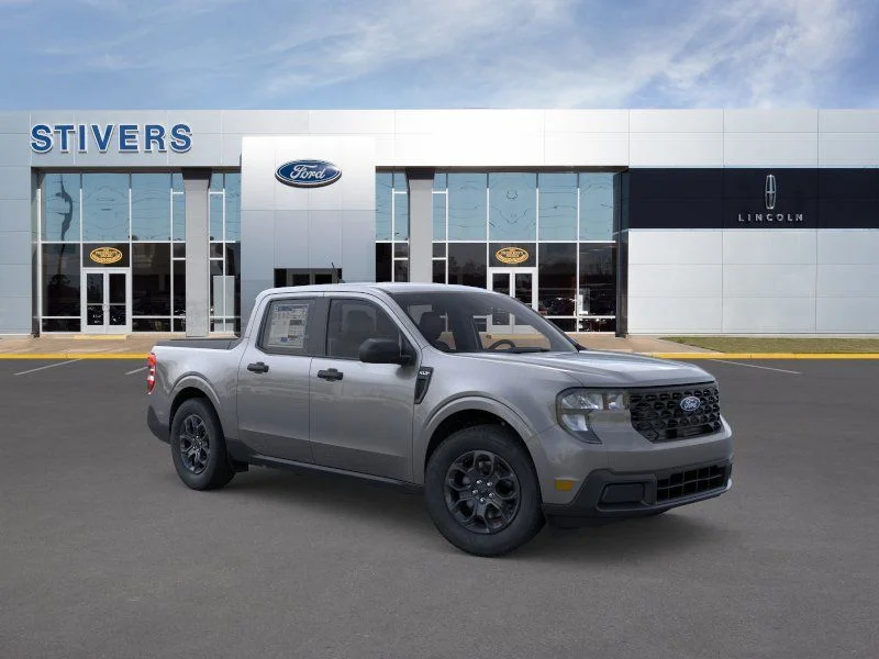 2026 Ford Maverick XLT in Carbonized Gray Metallic — front three-quarter view