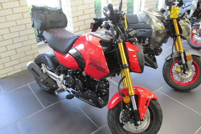 2025 Honda® Grom ABS — front three-quarter view