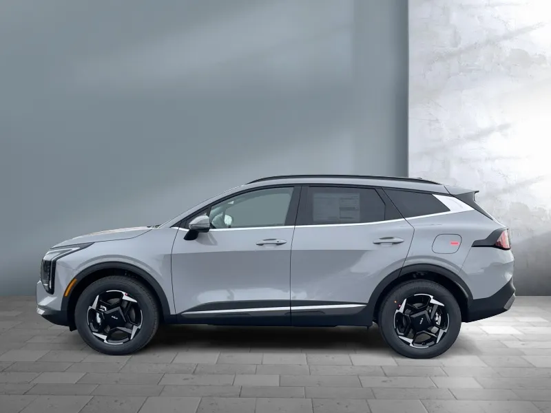 2026 Kia Sportage Hybrid — rear three-quarter view