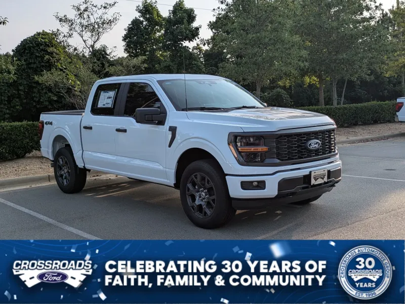 2026 Ford F-150 STX — front three-quarter view