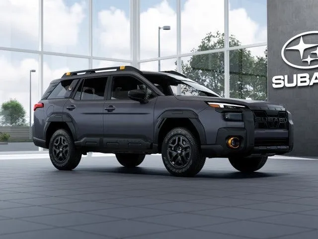 2026 Subaru OUTBACK Wilderness in Magnetite Gray Metallic — front three-quarter view