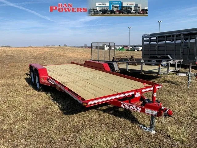 2022 CORN PRO UT-18 Base in Red — front three-quarter view