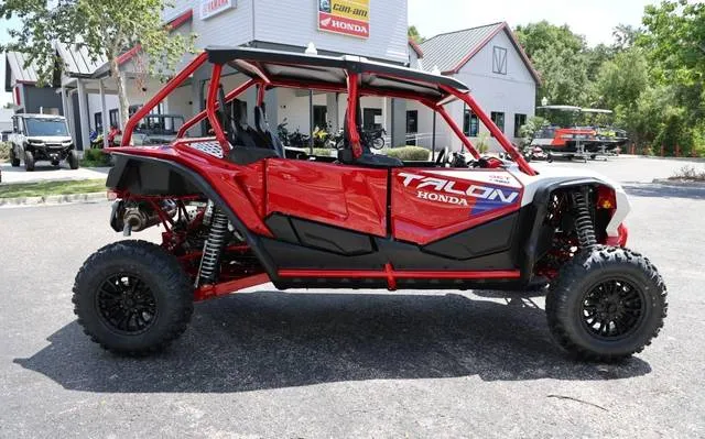 2026 Honda® Talon 1000R-4 FOX Live Valve — front three-quarter view