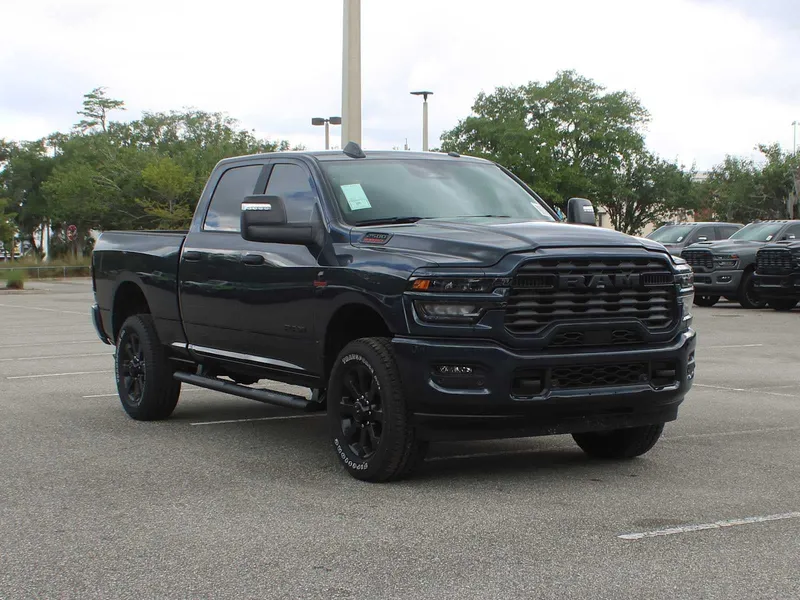 2026 RAM 2500 Big Horn in Forged Blue Metallic Exterior Paint — front three-quarter view