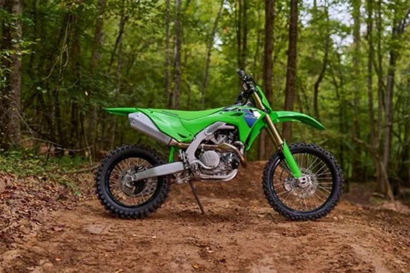 2026 Kawasaki KX450X — front three-quarter view