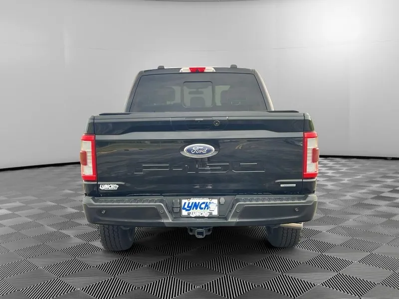 2023 Ford F-150 — rear three-quarter view