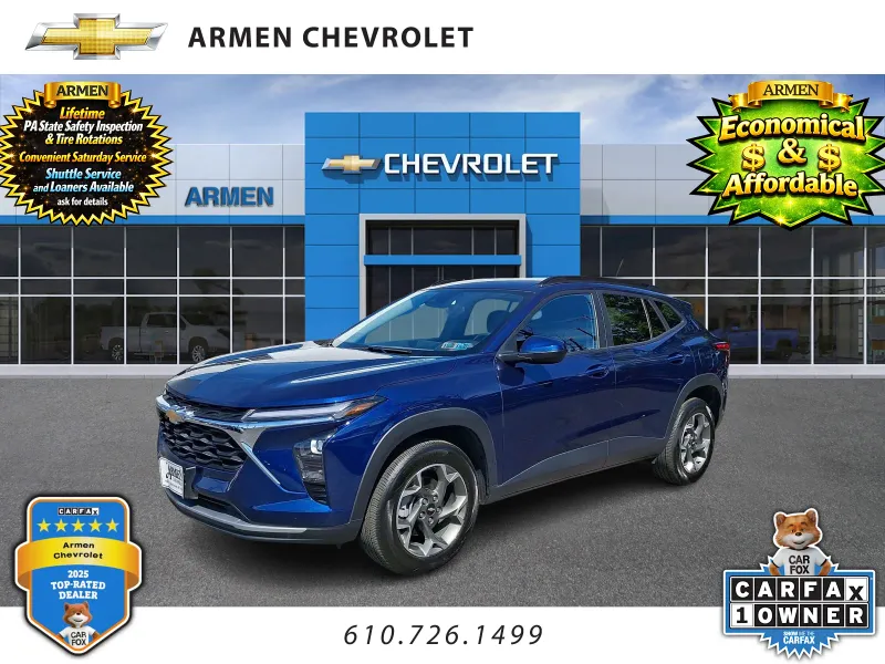 2024 Chevrolet Trax LT — front three-quarter view