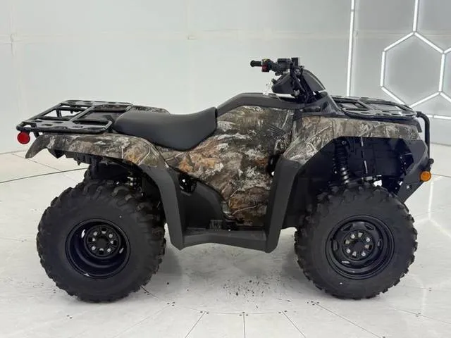 2026 Honda® FourTrax Rancher 4x4 TrueTimber® Atera Camo — front three-quarter view
