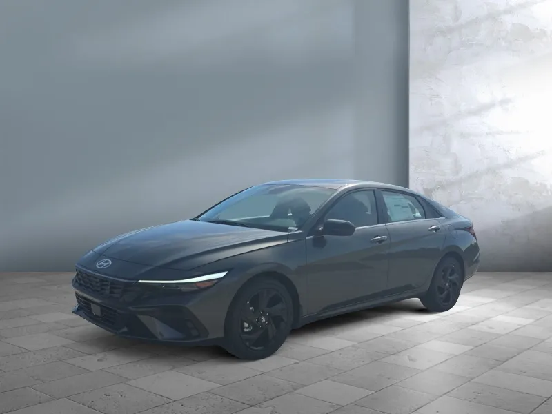 2026 Hyundai Elantra — front three-quarter view
