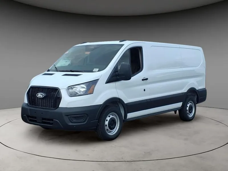 2026 Ford Transit-150 Base in Oxford White — front three-quarter view