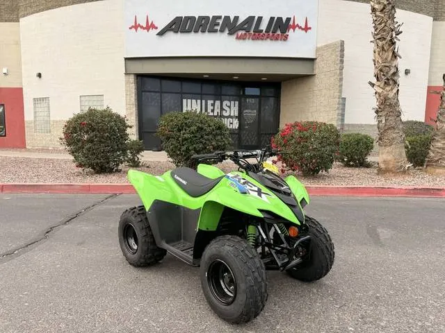 2026 Kawasaki KFX®90 — front three-quarter view