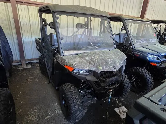 2026 CFMOTO UFORCE 600 Camo — front three-quarter view