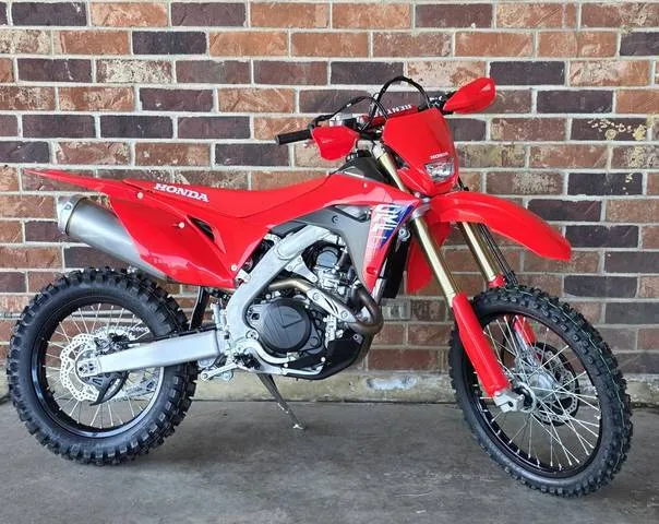 2026 Honda® CRF450X — front three-quarter view
