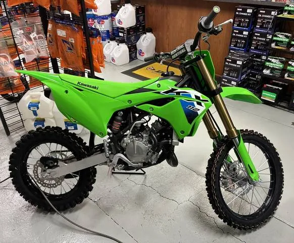 2026 Kawasaki KX™112 — front three-quarter view