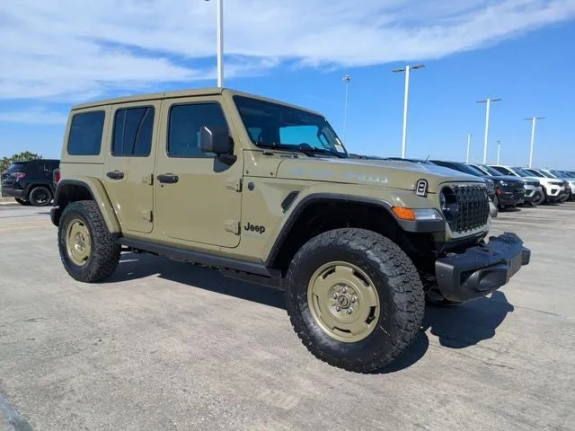 2026 Jeep Wrangler Willys 41 in 41 Exterior Paint — front three-quarter view