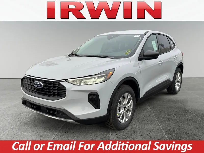 2026 Ford Escape Active in Silver — front three-quarter view