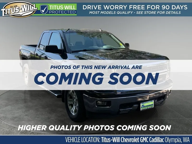 2014 Chevrolet Silverado 1500 LT in Tungsten Metallic — front three-quarter view