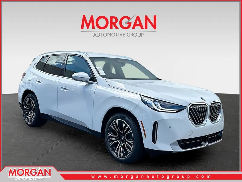 2026 BMW X3 30 xDrive in White — front three-quarter view