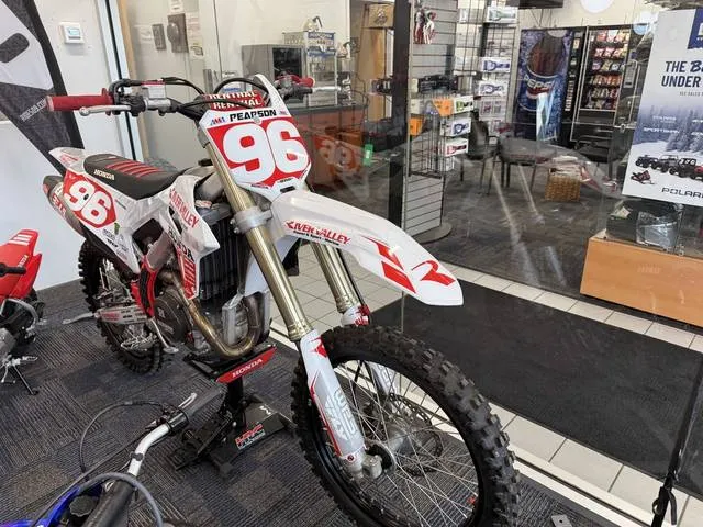 2023 Honda® CRF450R — front three-quarter view