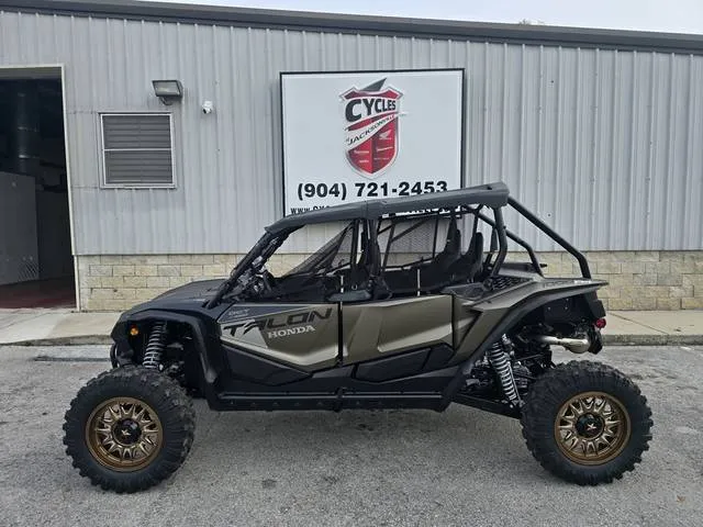 2026 Honda® Talon 1000R-4 FOX Live Valve — front three-quarter view