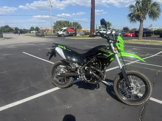 2023 Kawasaki KLX®230 — front three-quarter view